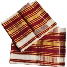 Kerala Big Border Kasavu Saree