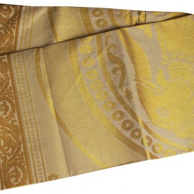 Kerala Special Full Tissue Elephant Design Kasavu Saree