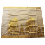 Kerala Special Full Tissue Elephant Design Kasavu Saree