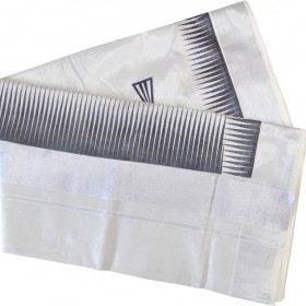 Black and Silver Combination Tissue Kerala Saree