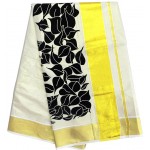 Buddha Tissue Kasavu Saree