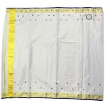 Mirror work Fancy Kasavu saree