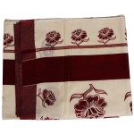 Color Jari Print Kerala Saree