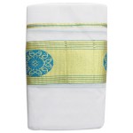 Kerala Jari Design Kasavu Mundu