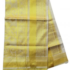 Kerala Kasavu Temple saree