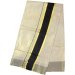 Kerala Kasavu Saree Tissue Black