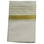 Kerala Traditional Big Border Kasavu Double Mundu