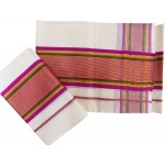 Kerala Striped Kasavu Mundu