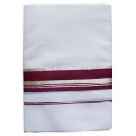 Kerala Thick Maroon Border Double Mundu