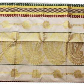 Kerala Traditional Golden Brocade Kasavu Saree