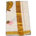 Kuthampully Aalila Kannan Patch Design Kasavu Saree