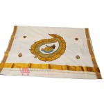 Kuthampully Aalila Kannan Patch Design Kasavu Saree