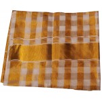 Kerala Saree Tissue Checked