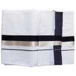 Silver Black Kerala Dhoti